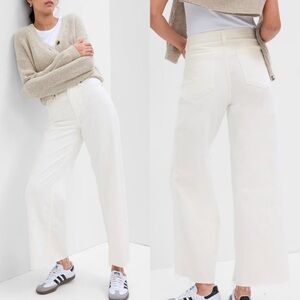 Gap High Rise Wide Leg Jeans